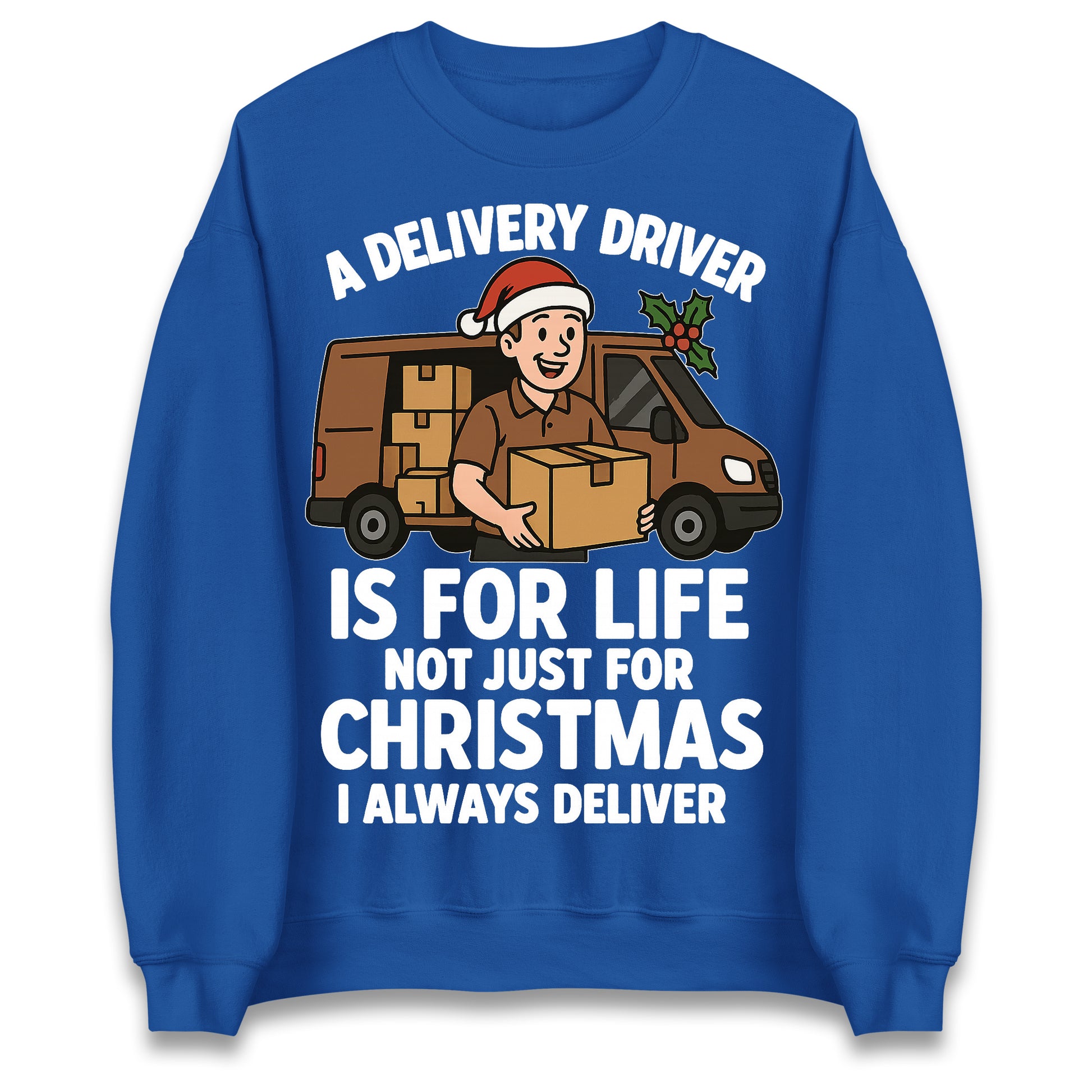Delivery Driver Christmas Jumper