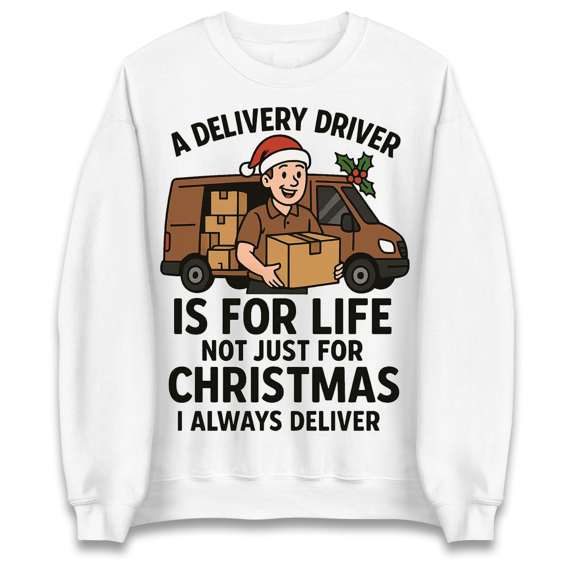 Delivery Driver Christmas Jumper