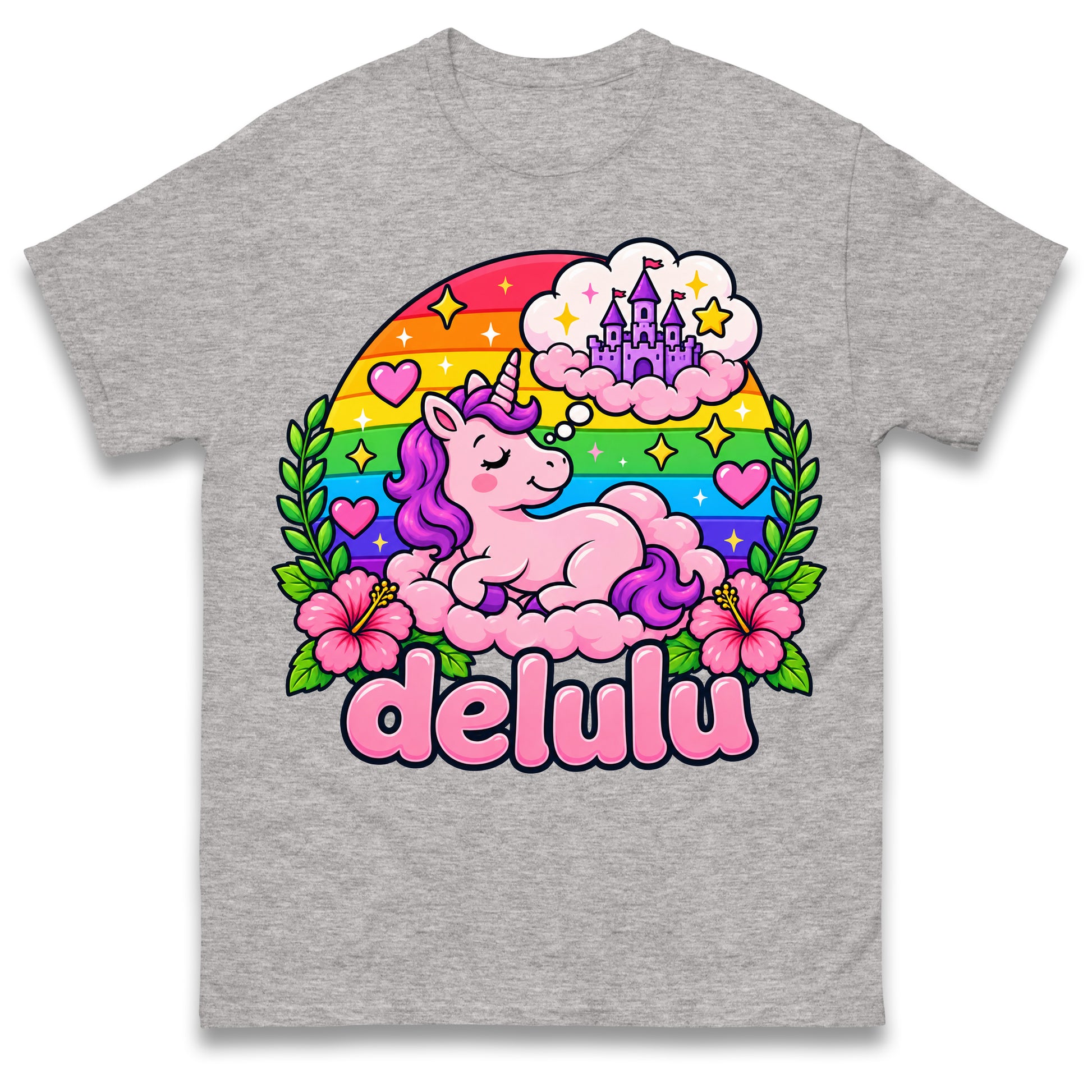 Delulu Unicorn T Shirt