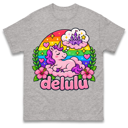 Delulu Unicorn T Shirt