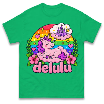 Delulu Unicorn T Shirt