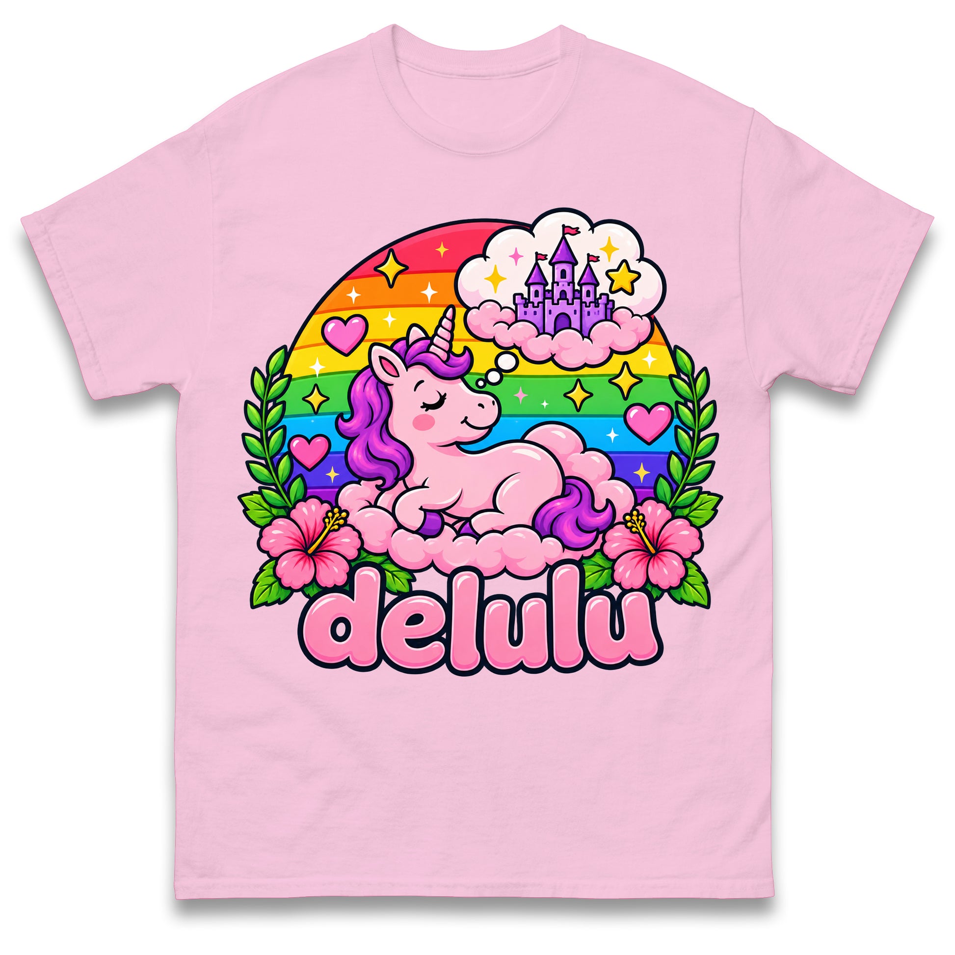 Delulu Unicorn T Shirt