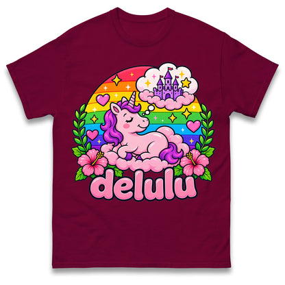 Delulu Unicorn T Shirt