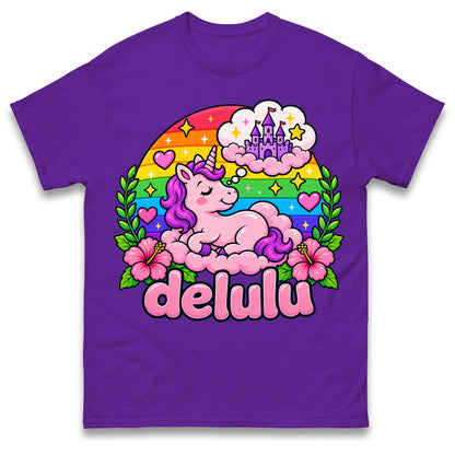 Delulu Unicorn T Shirt
