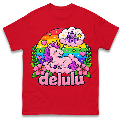 Delulu Unicorn T Shirt