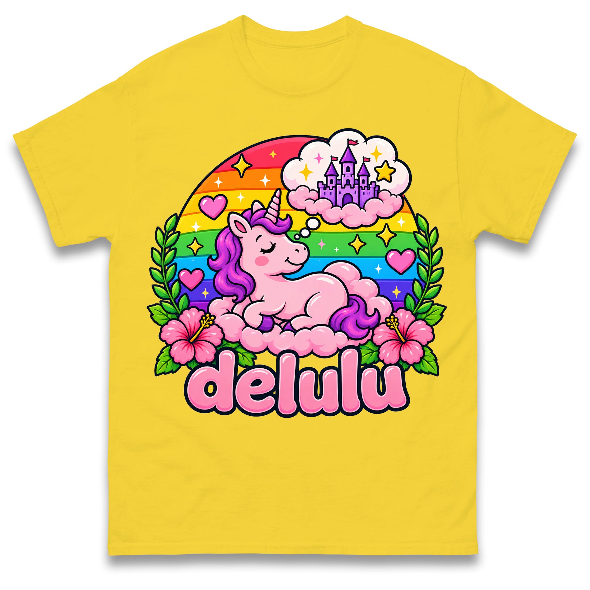 Delulu Unicorn T Shirt