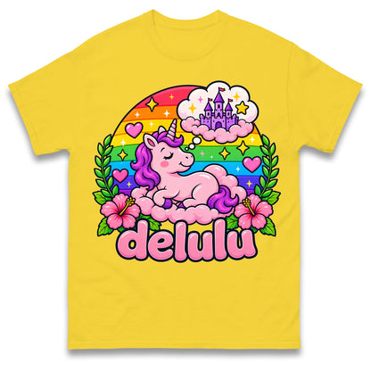 Delulu Unicorn T Shirt