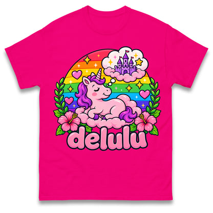 Delulu Unicorn T Shirt