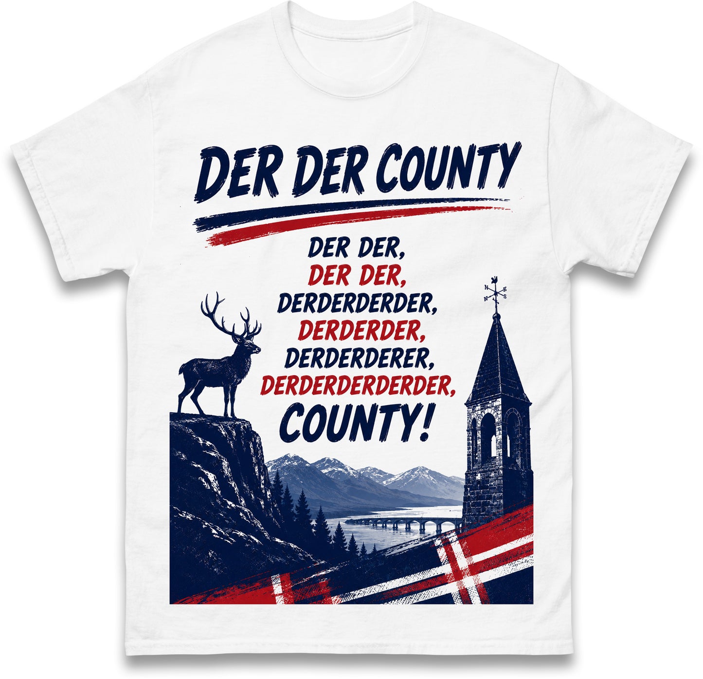 Der Der County Ross County Football Shirt