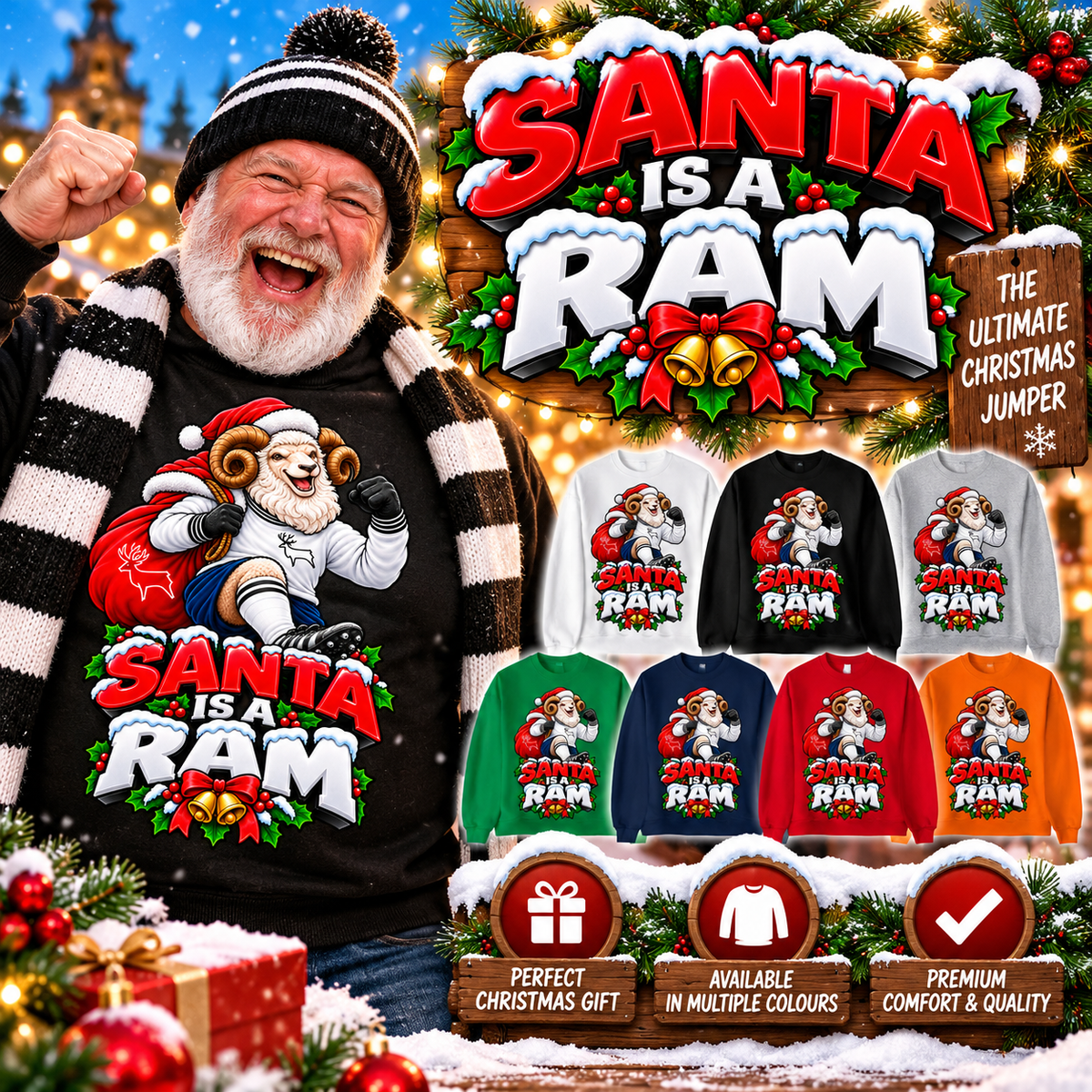 Derby Christmas Jumper