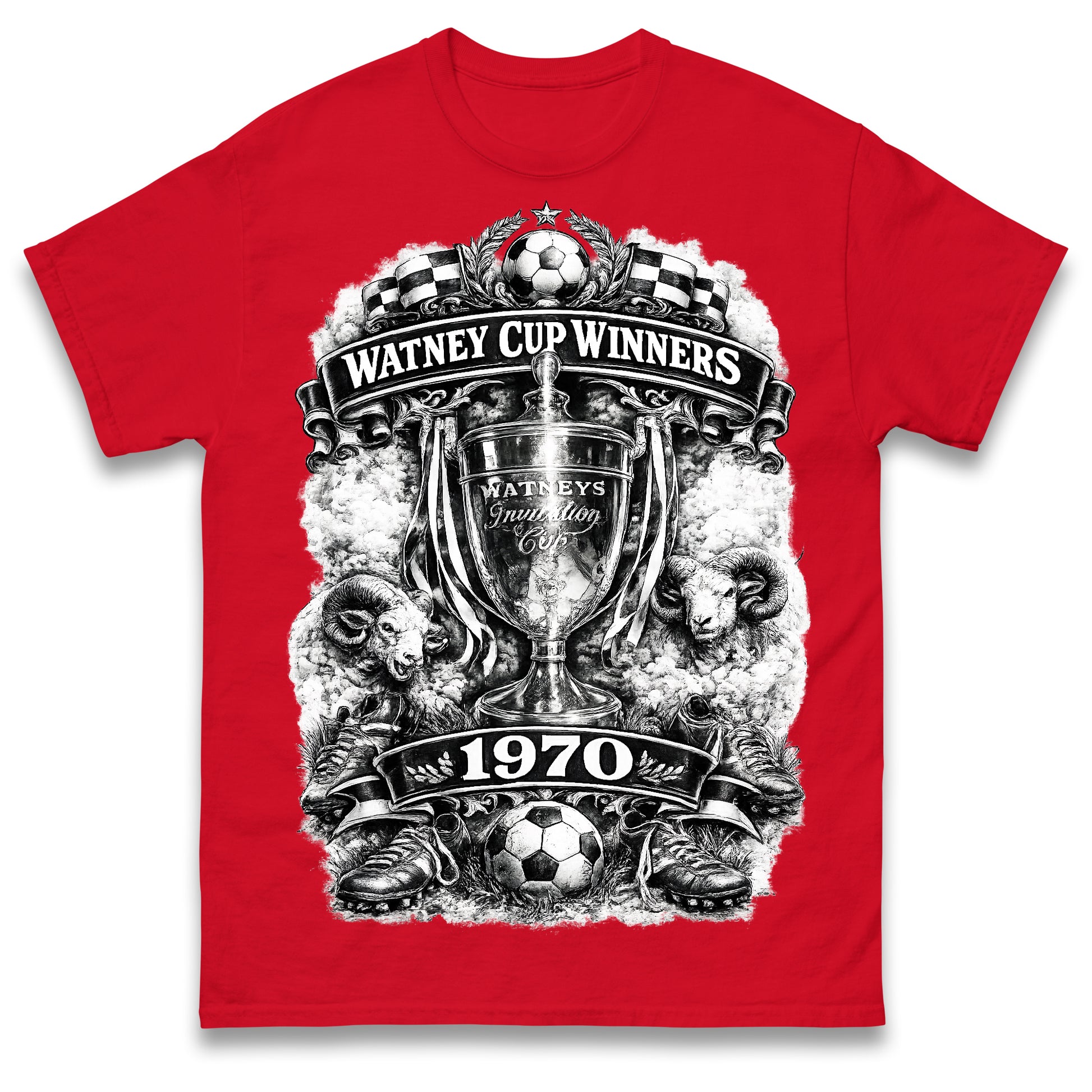 Derby Watney Cup Winners Football Shirt