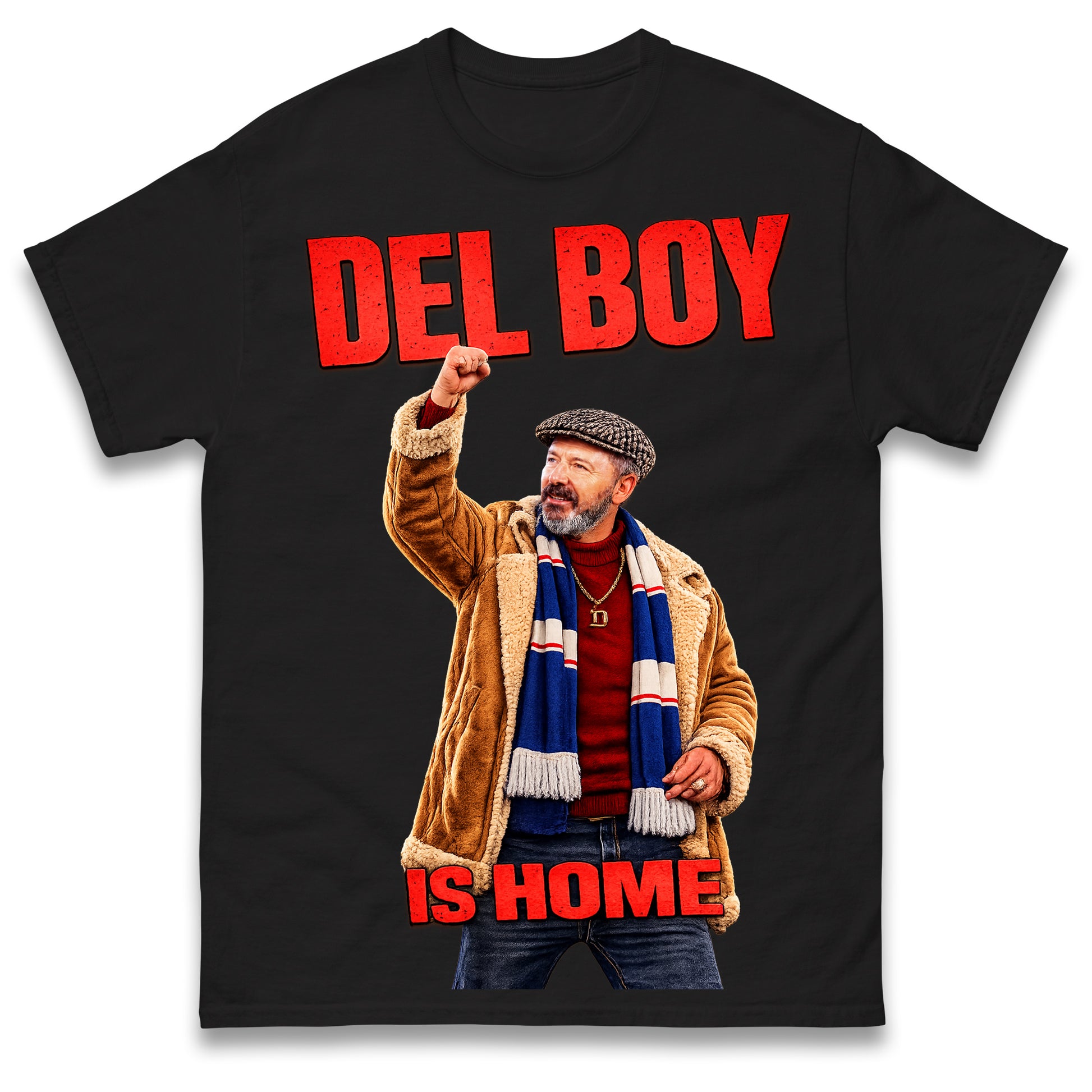 Derek McInnes Rangers Del Boy Football Shirt