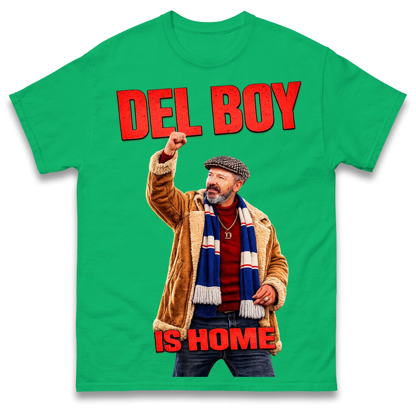 Derek McInnes Rangers Del Boy Football Shirt