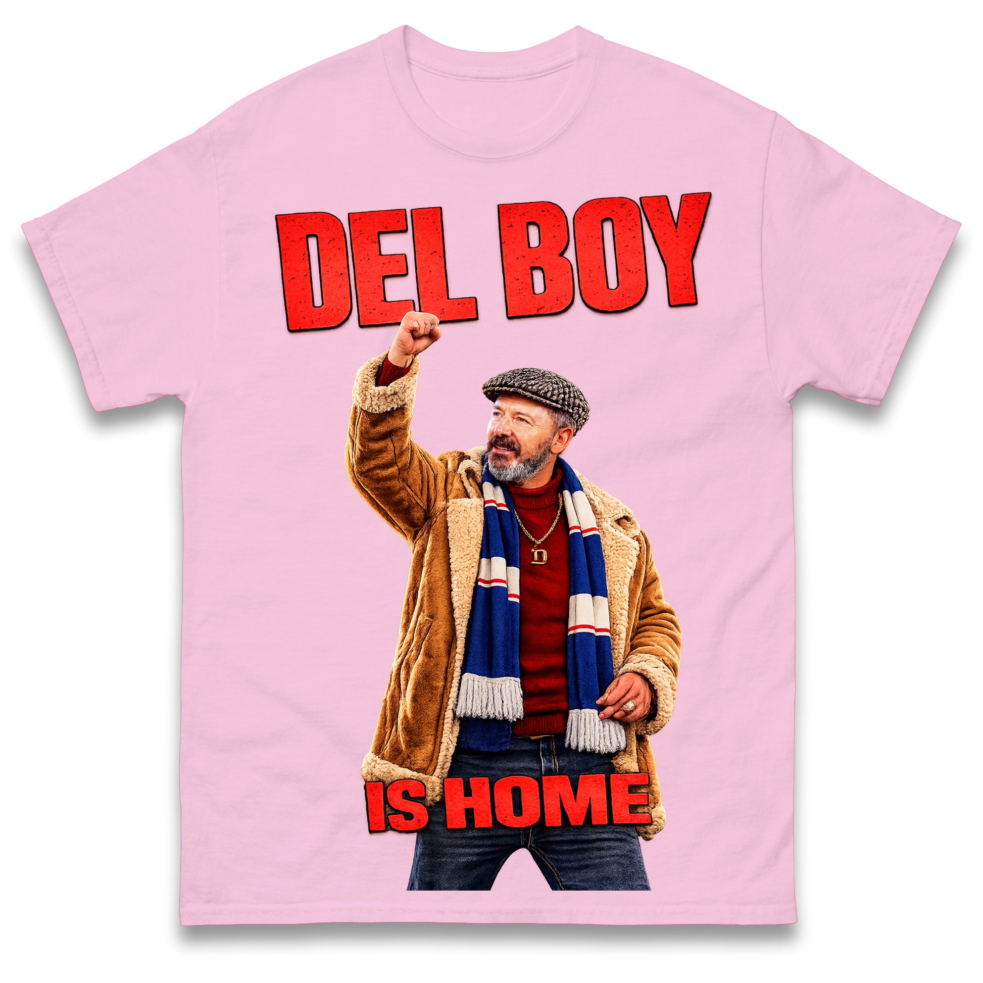 Derek McInnes Rangers Del Boy Football Shirt