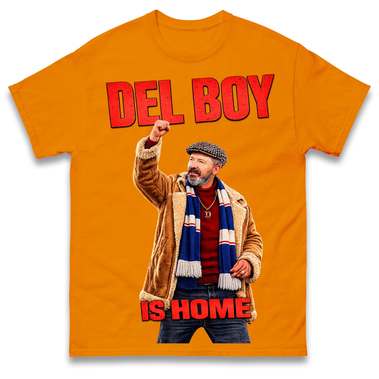 Derek McInnes Rangers Del Boy Football Shirt