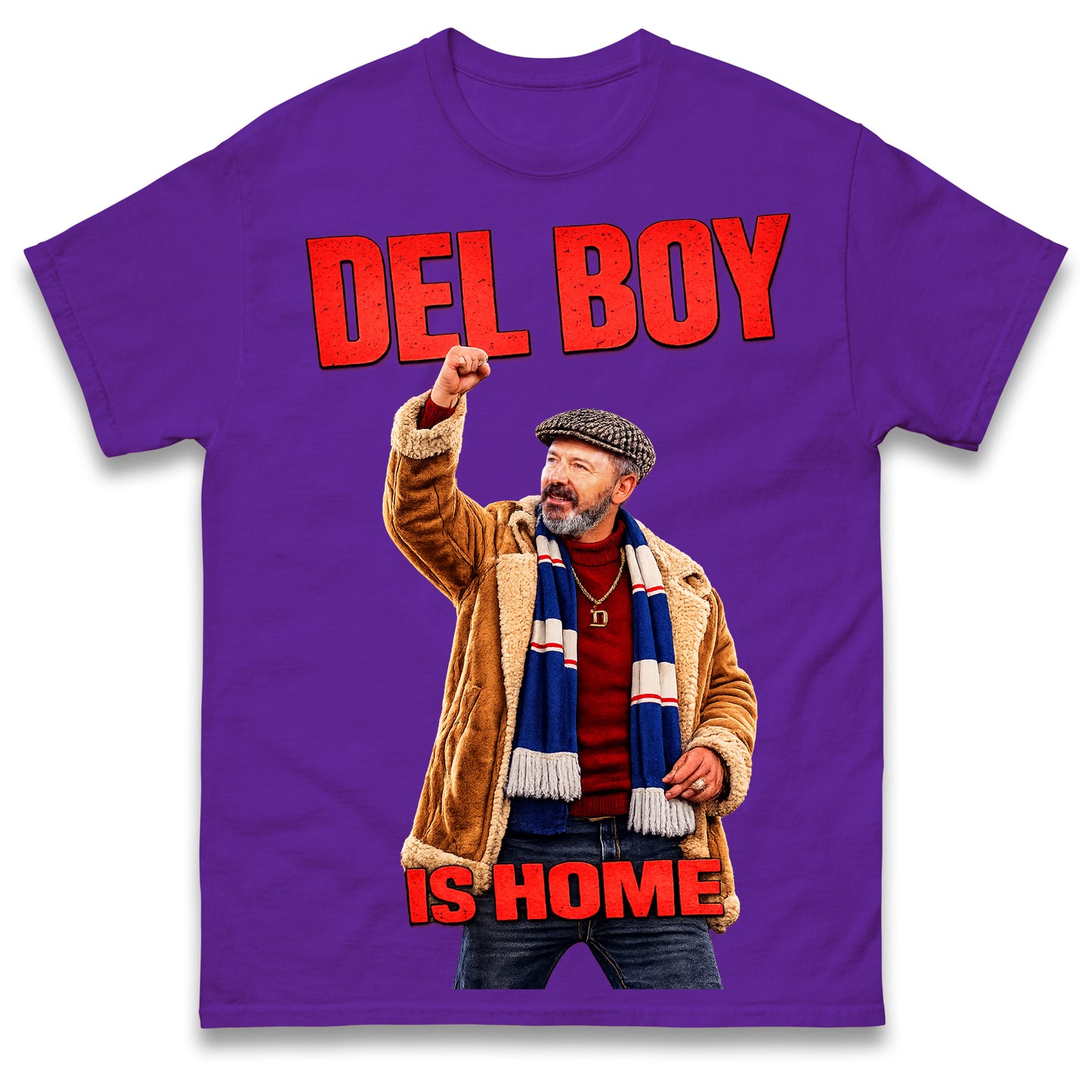 Derek McInnes Rangers Del Boy Football Shirt