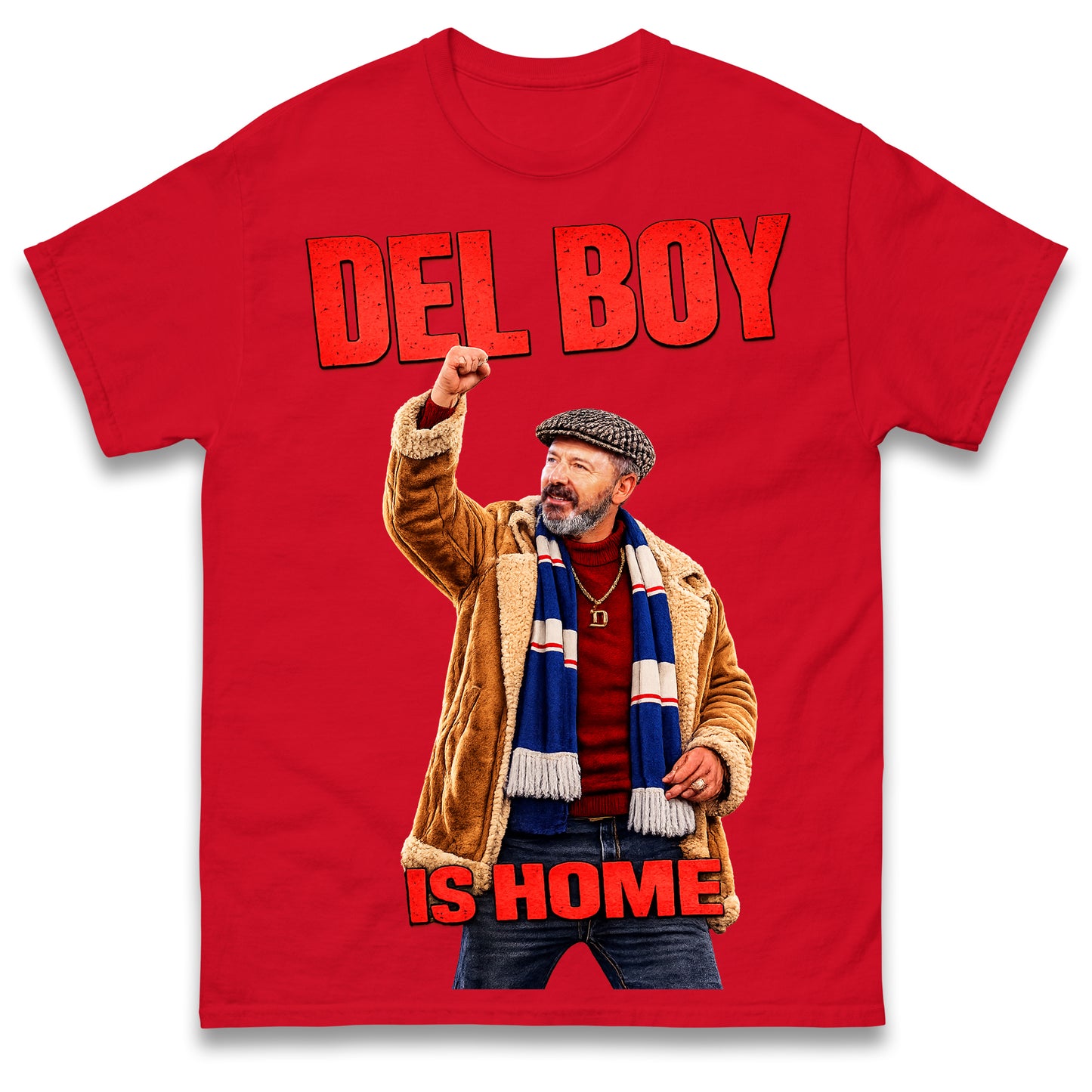 Derek McInnes Rangers Del Boy Football Shirt