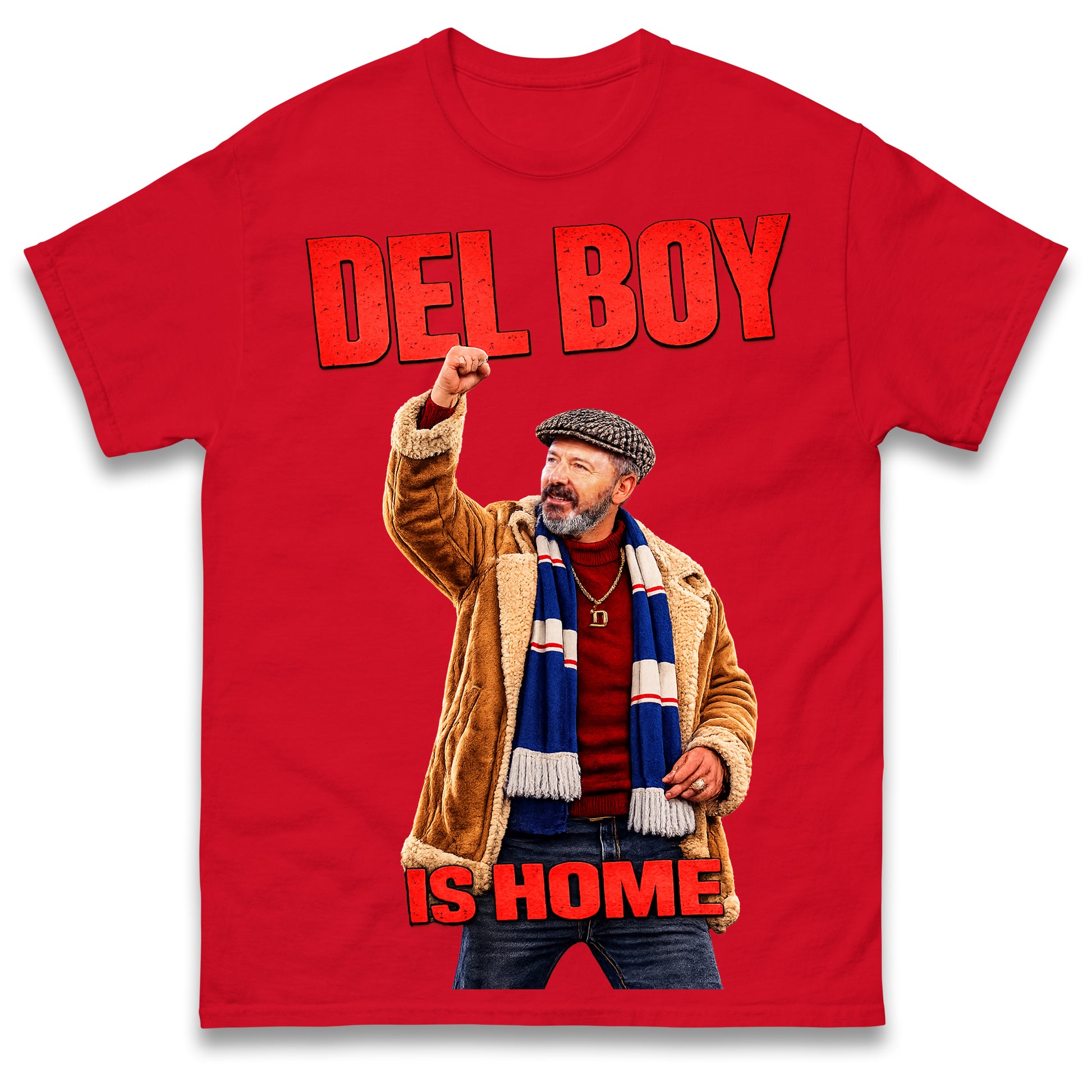 Derek McInnes Rangers Del Boy Football Shirt