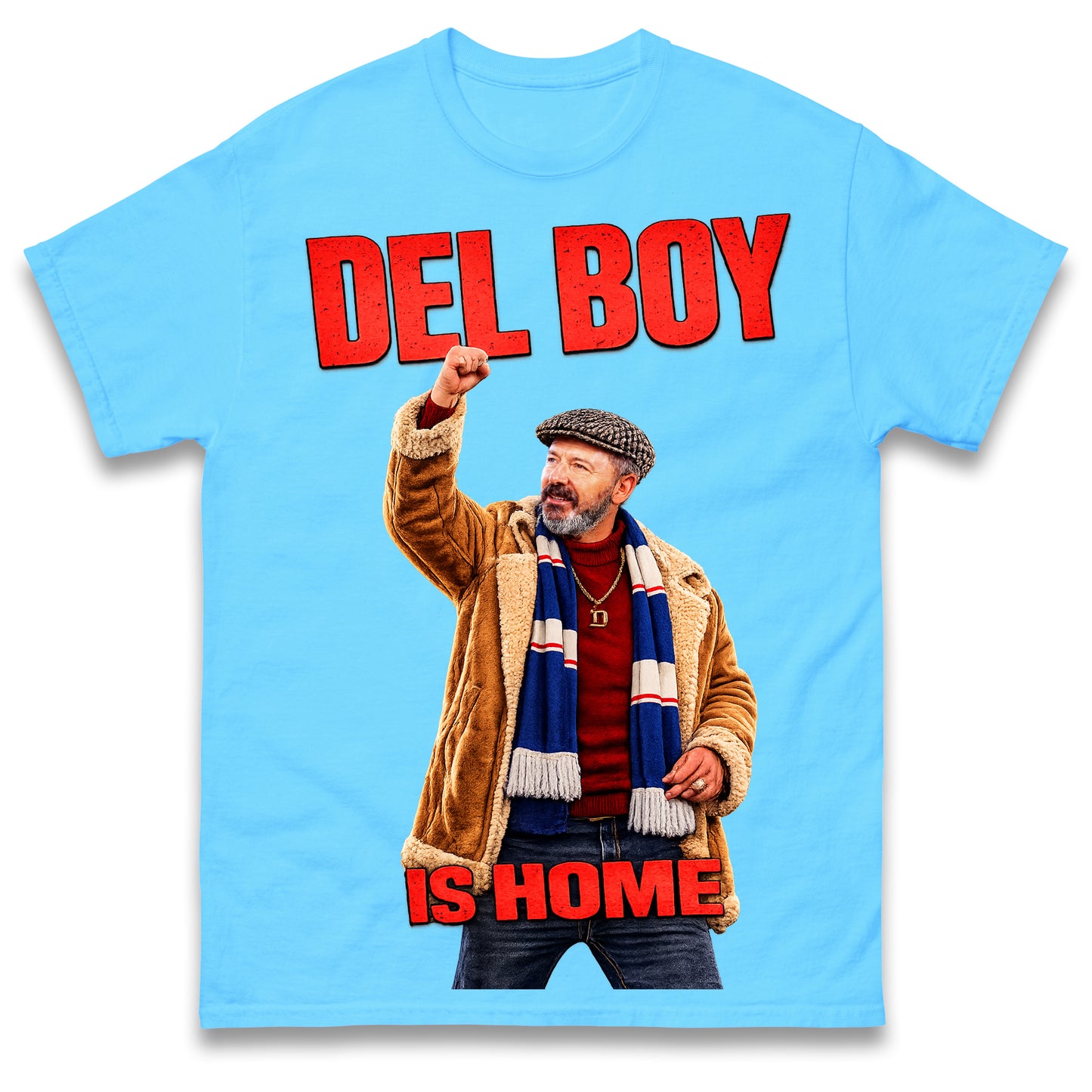Derek McInnes Rangers Del Boy Football Shirt