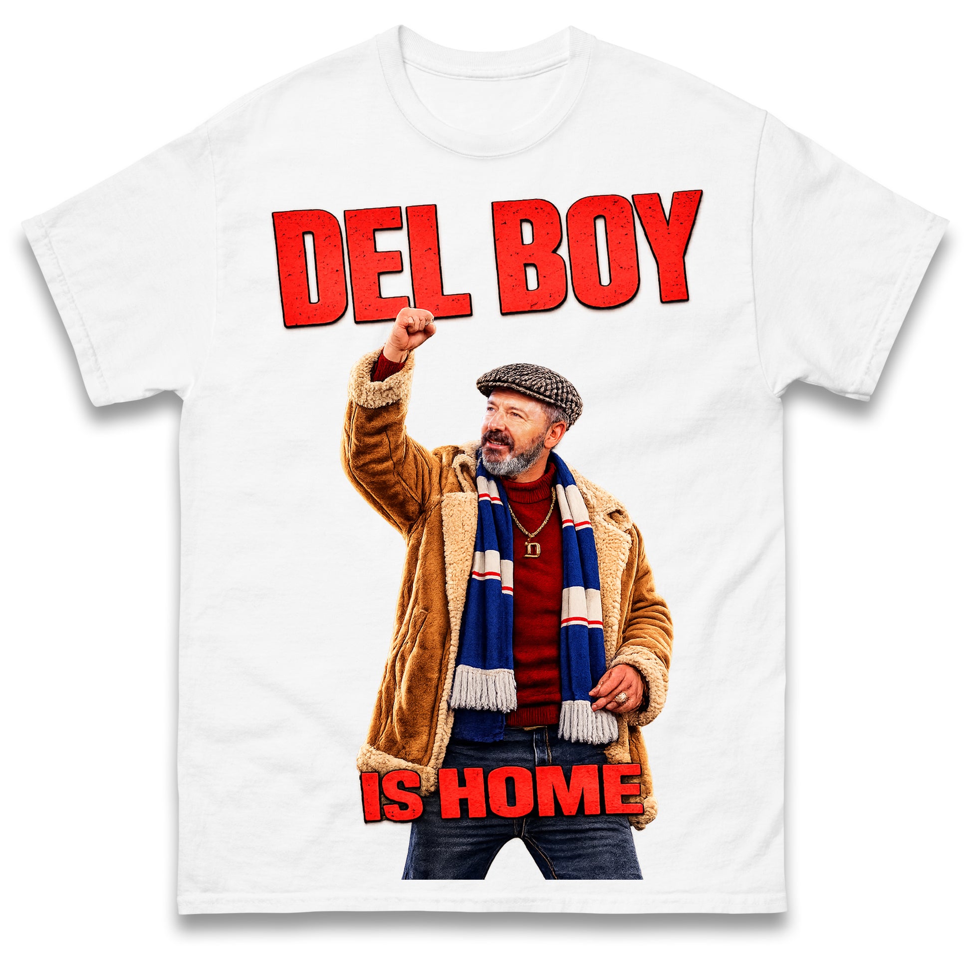 Derek McInnes Rangers Del Boy Football Shirt