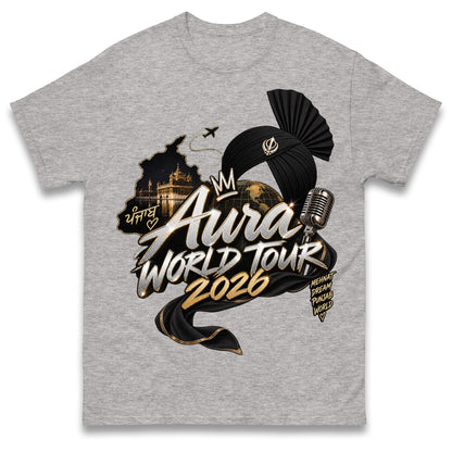 Diljit Dosanjh Aura World Tour 2026 T Shirt