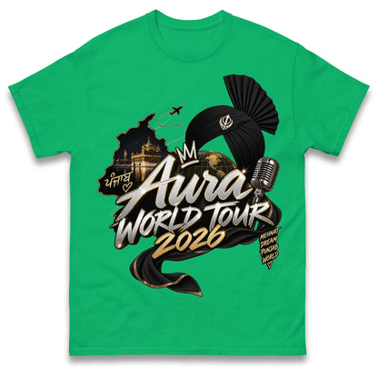 Diljit Dosanjh Aura World Tour 2026 T Shirt