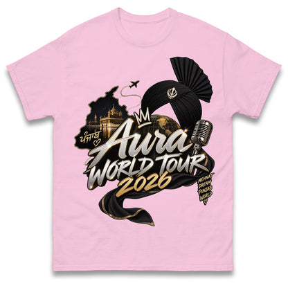 Diljit Dosanjh Aura World Tour 2026 T Shirt