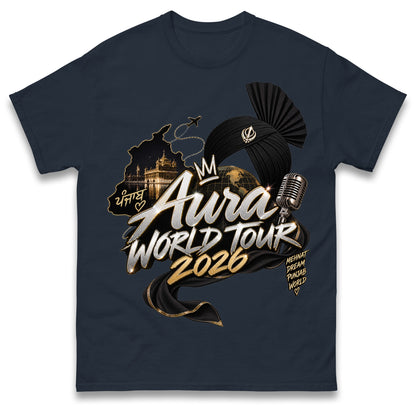 Diljit Dosanjh Aura World Tour 2026 T Shirt