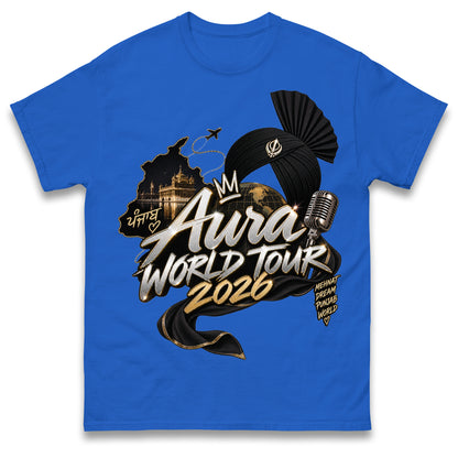 Diljit Dosanjh Aura World Tour 2026 T Shirt