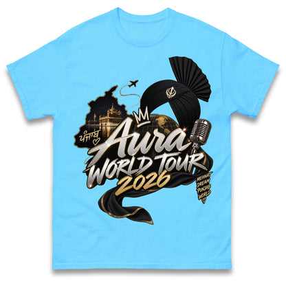 Diljit Dosanjh Aura World Tour 2026 T Shirt