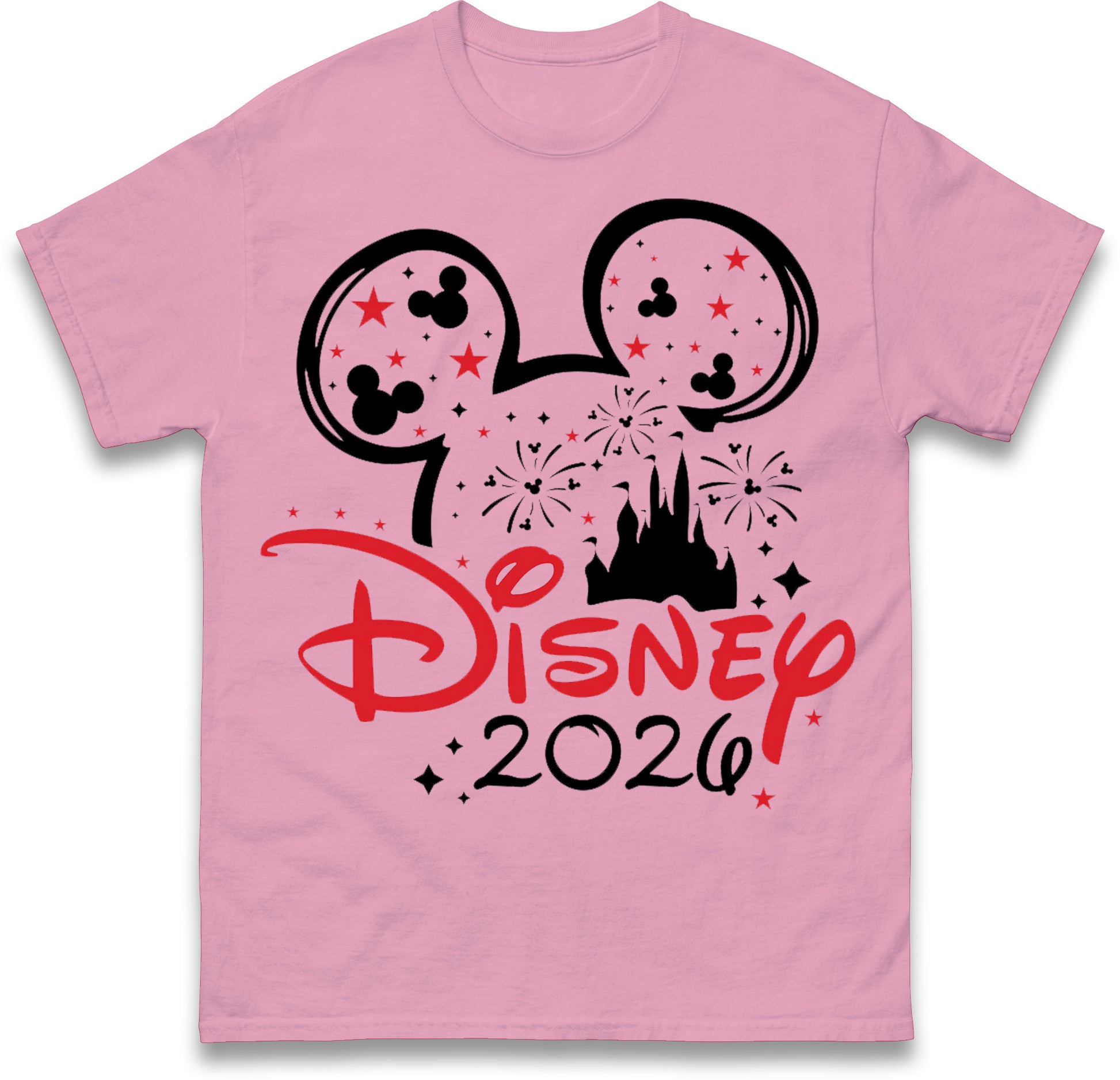 Disney 2026 White Holiday T-Shirts