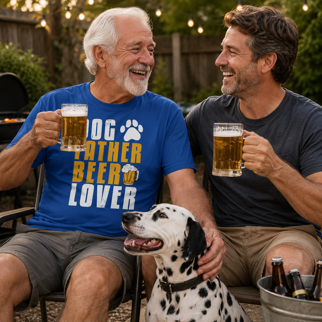 Dog Father Beer Lover T Shirt