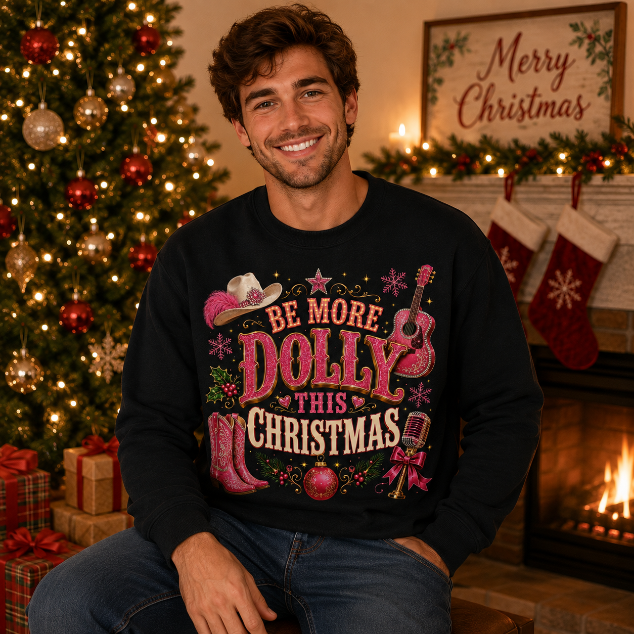 Dolly Parton Christmas Jumper