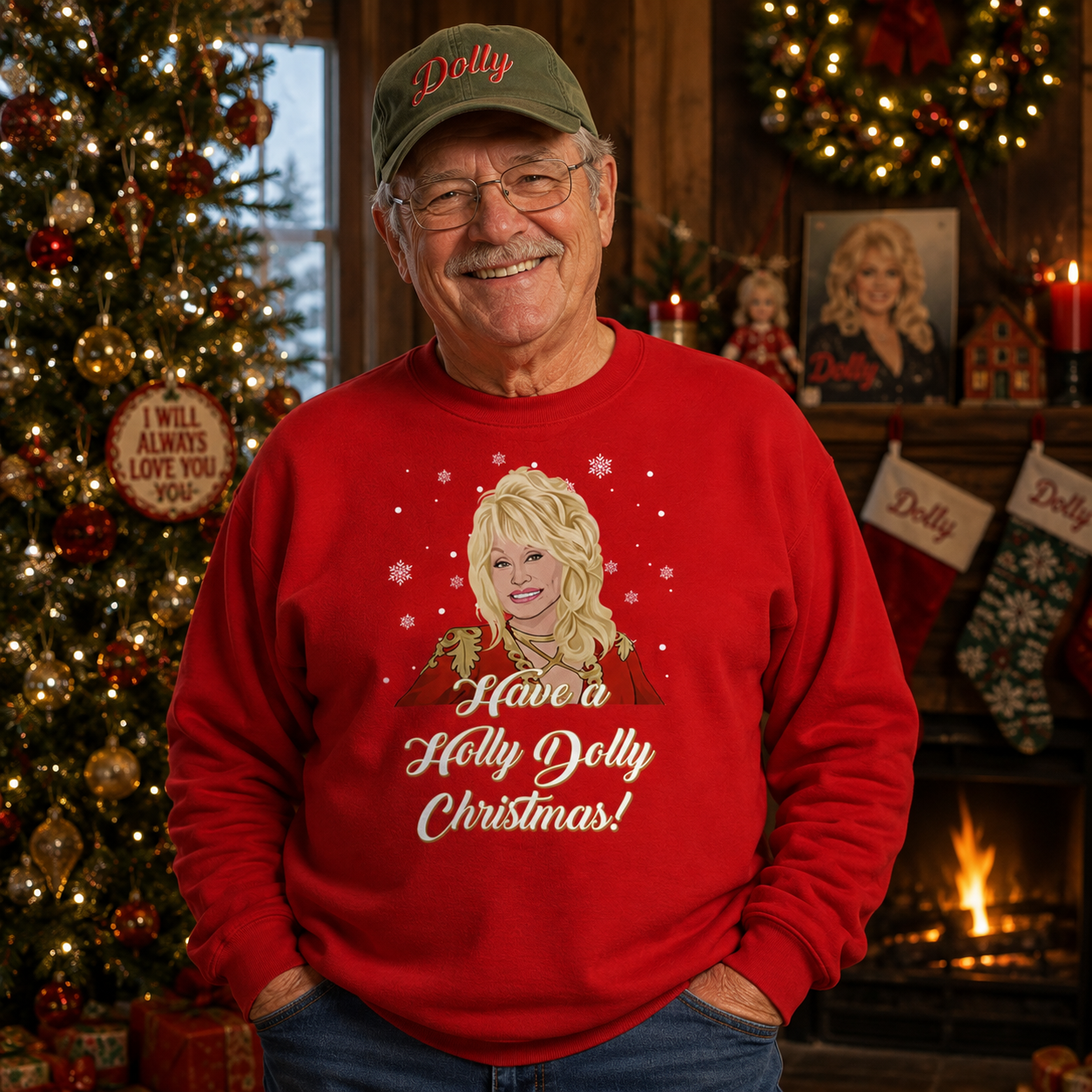 Dolly Parton Christmas Jumper