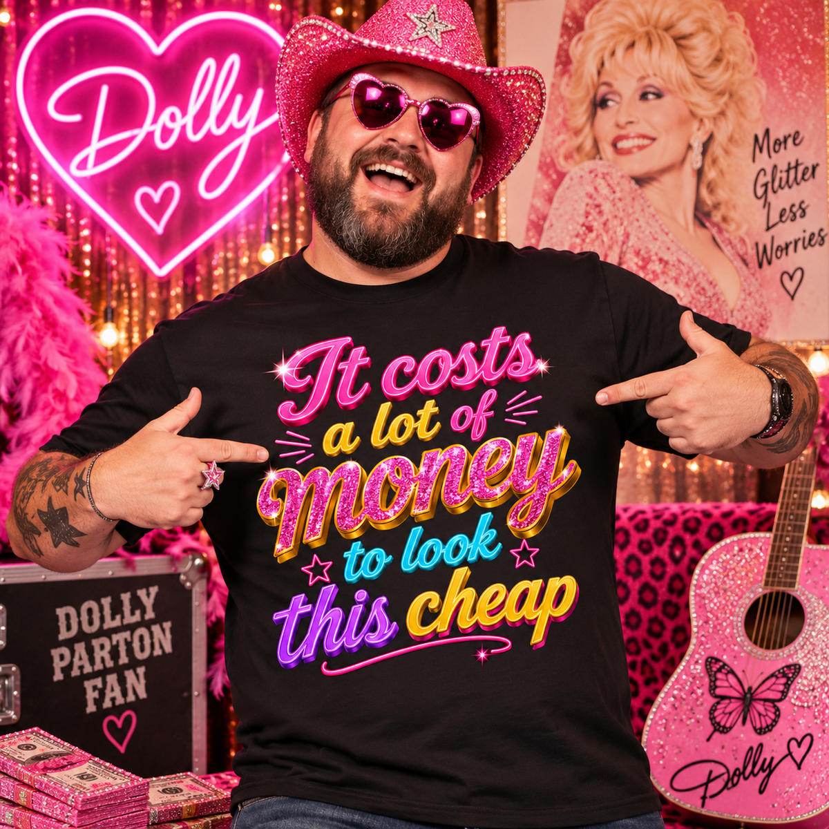 Dolly Parton It Costs a Lot of Money to Look This Cheap T Shirt