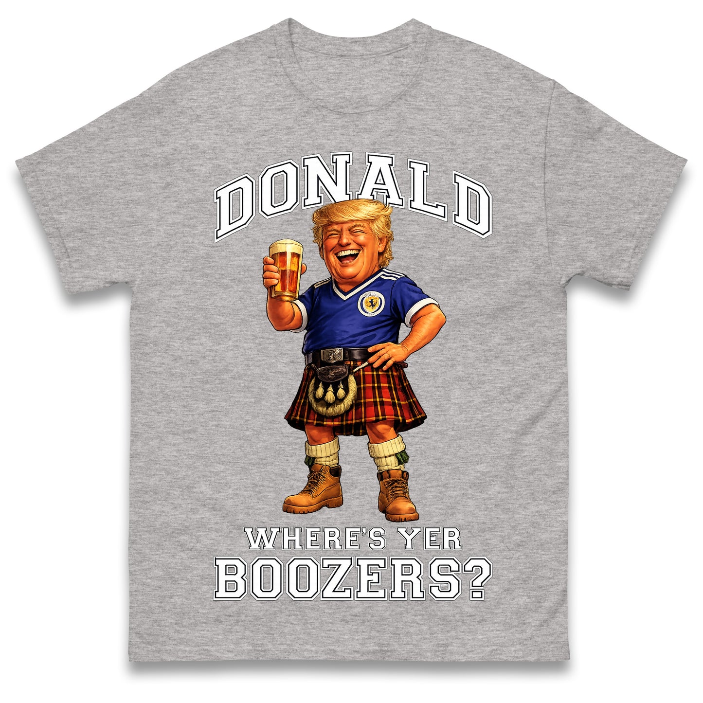 Donald Trump Scotland World Cup Football Shirt