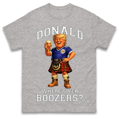 Donald Trump Scotland World Cup Football Shirt