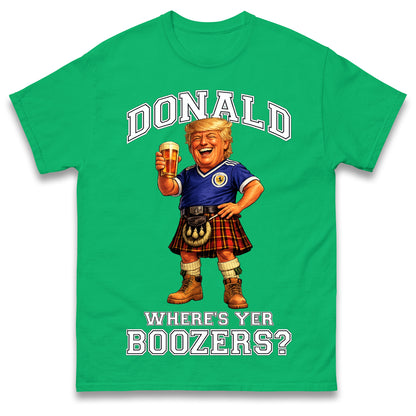 Donald Trump Scotland World Cup Football Shirt