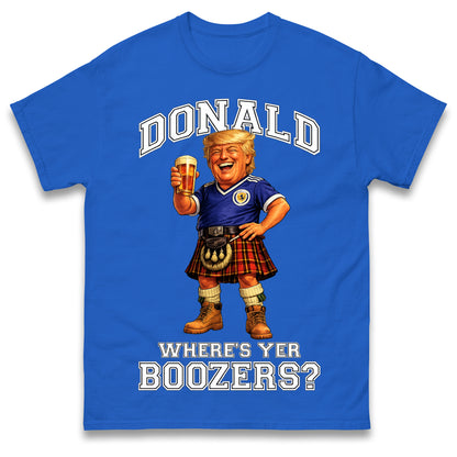 Donald Trump Scotland World Cup Football Shirt