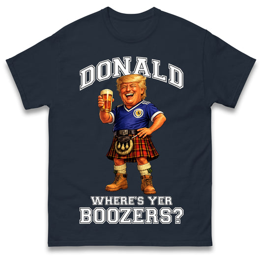 Donald Trump Scotland World Cup Football Shirt