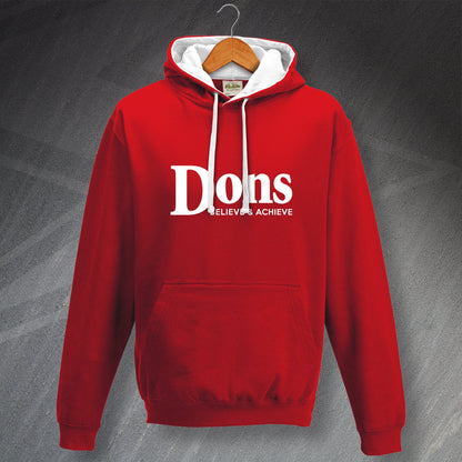 Dons Believe & Achieve Football Hoodie