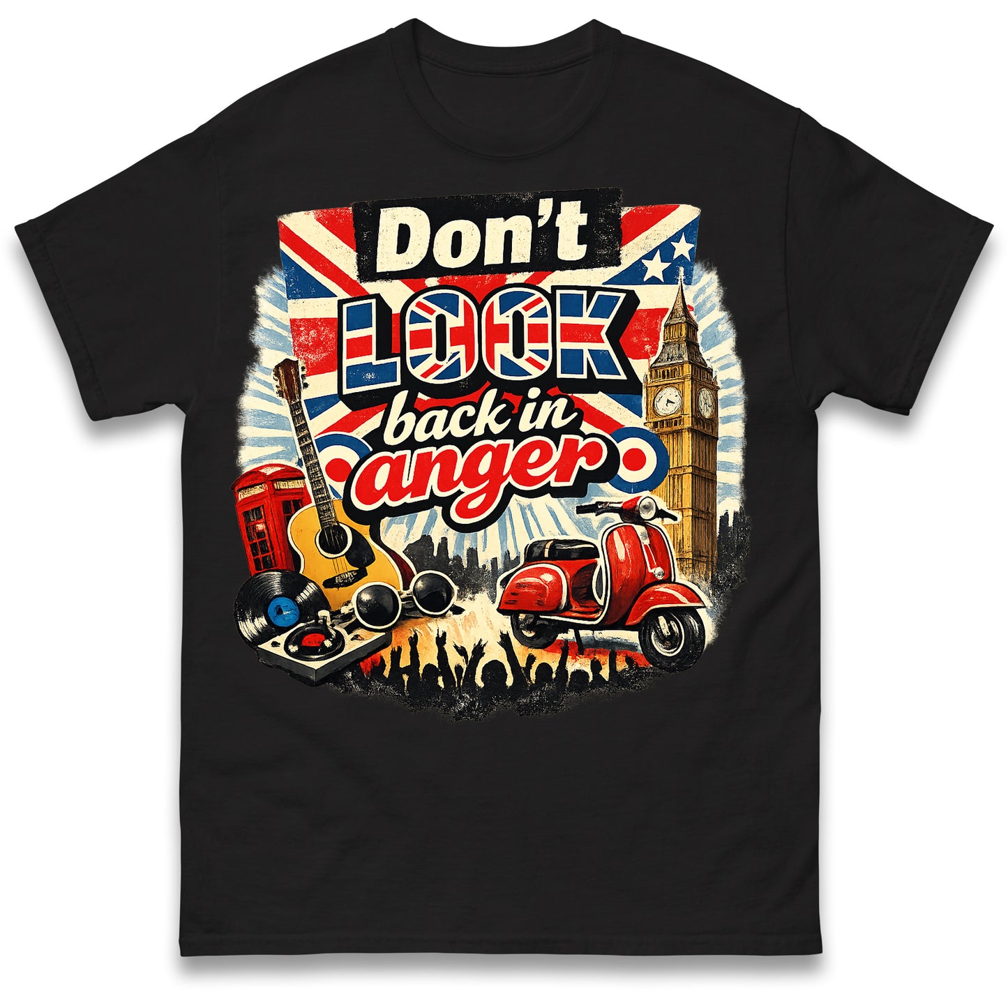 Don't Look Back in Anger T Shirt