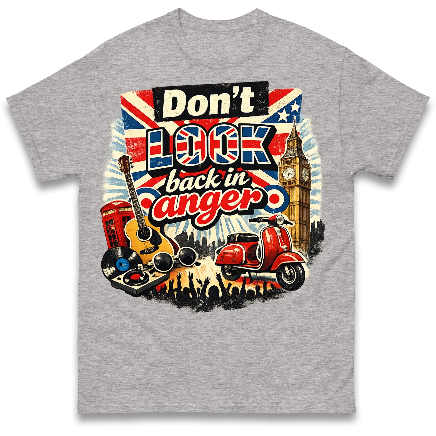Don't Look Back in Anger T Shirt
