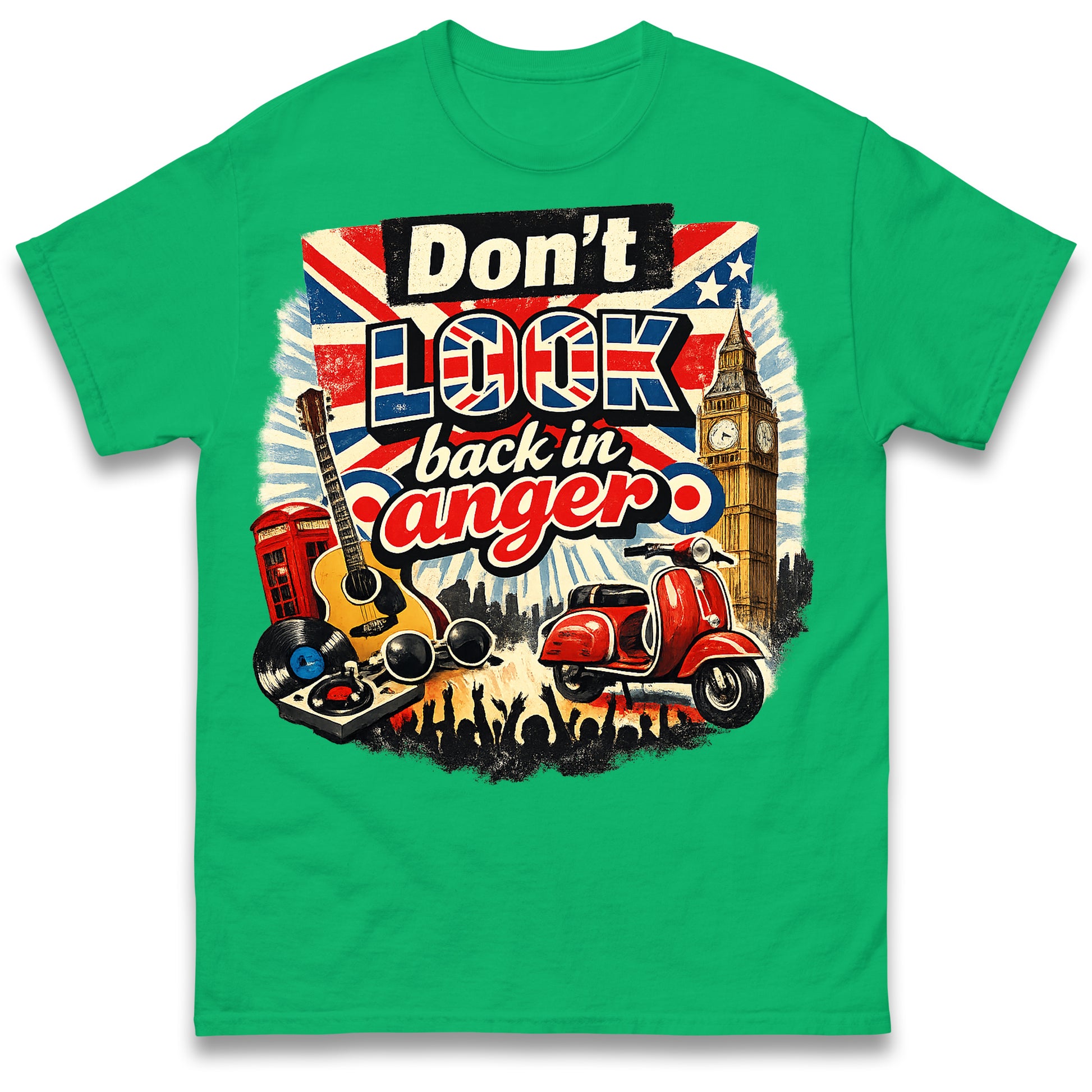 Don't Look Back in Anger T Shirt