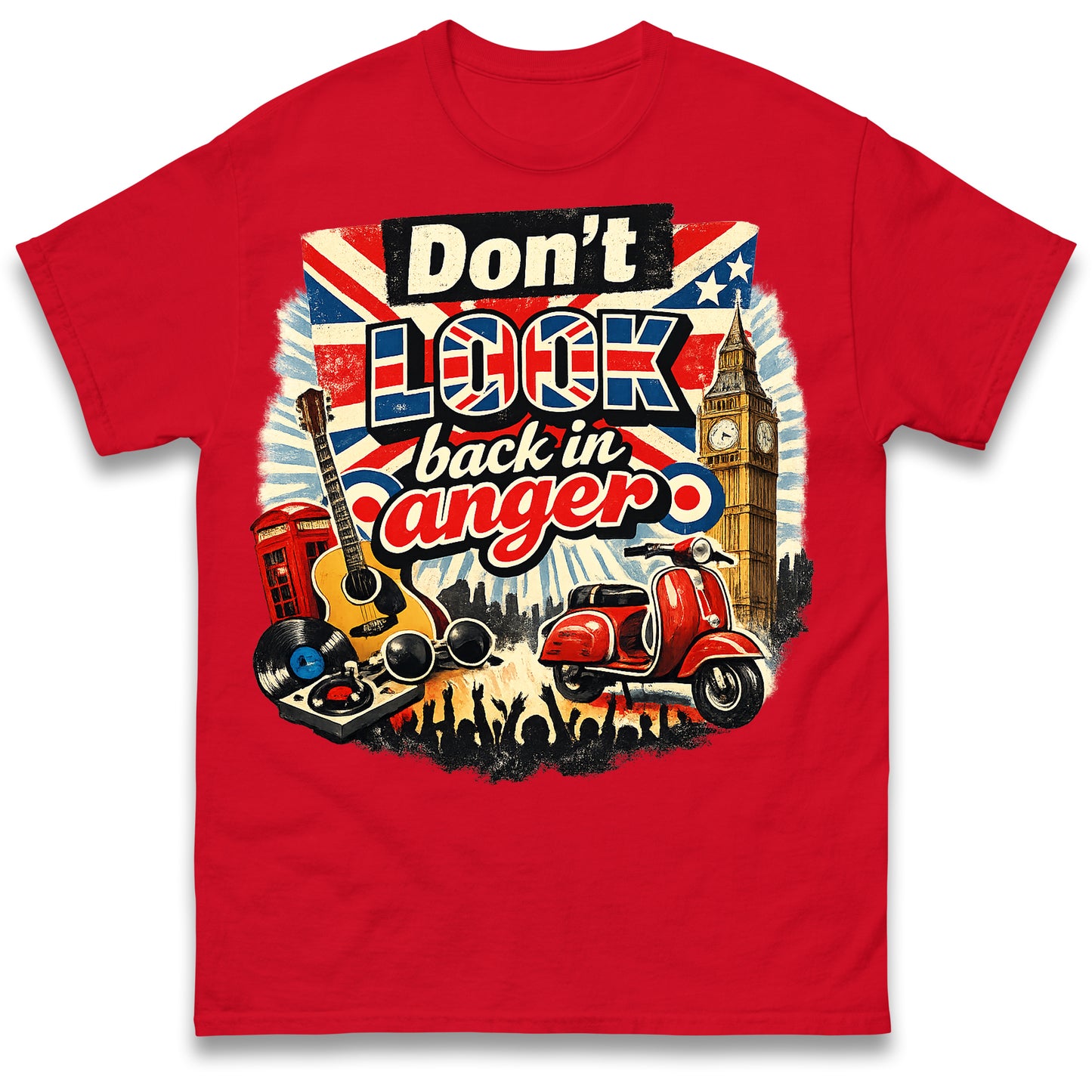 Don't Look Back in Anger T Shirt