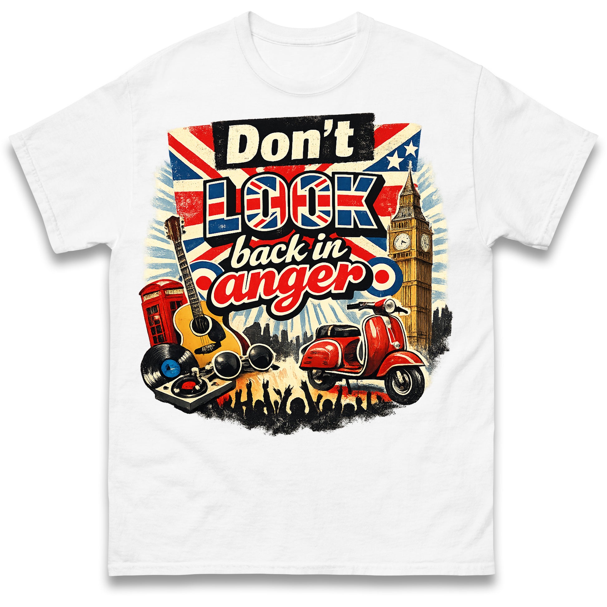 Don't Look Back in Anger T Shirt