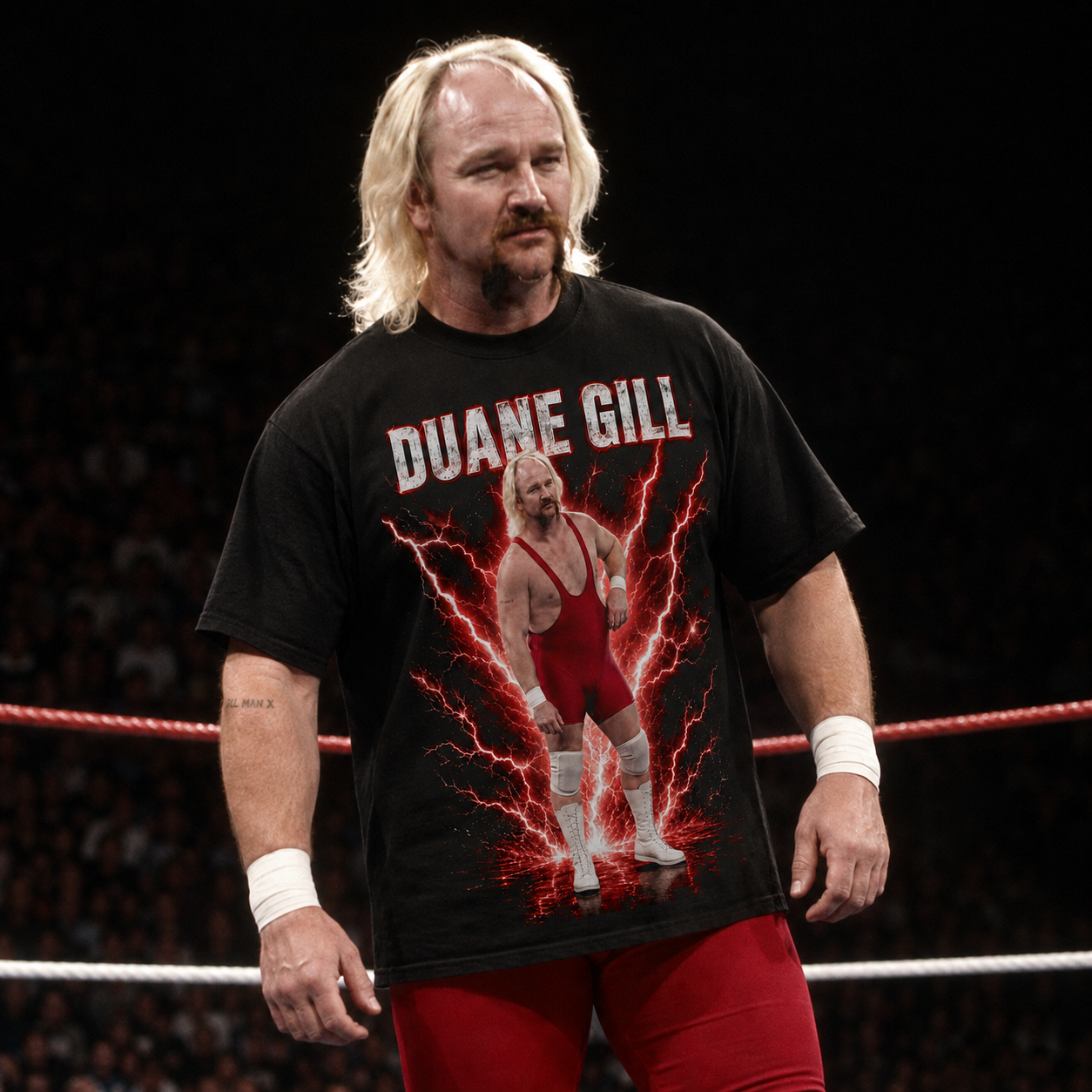 Duane Gill Pro Wrestling T Shirt