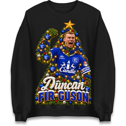 Duncan Ferguson Everton Christmas Jumper
