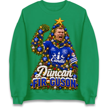 Duncan Ferguson Everton Christmas Jumper