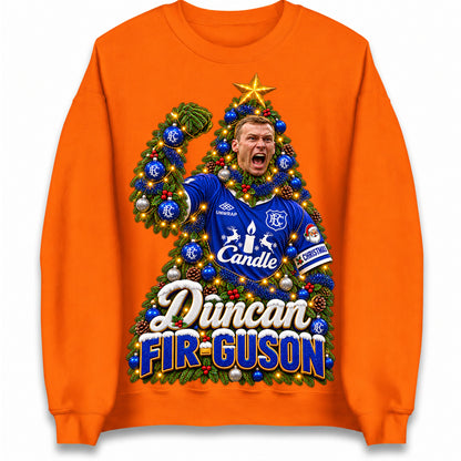 Duncan Ferguson Everton Christmas Jumper